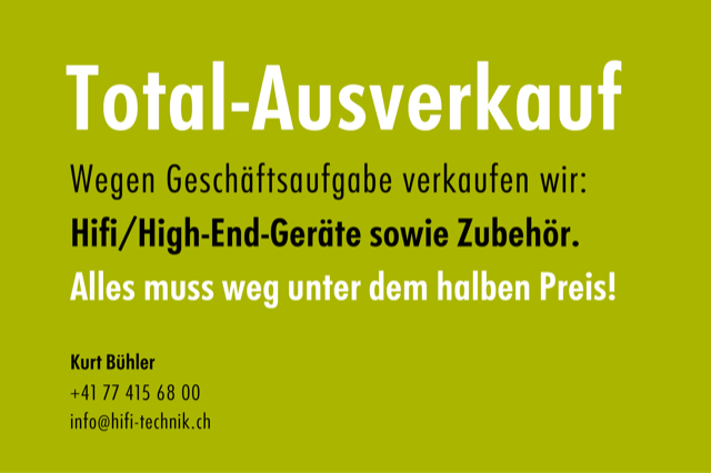 Total Ausverkauf